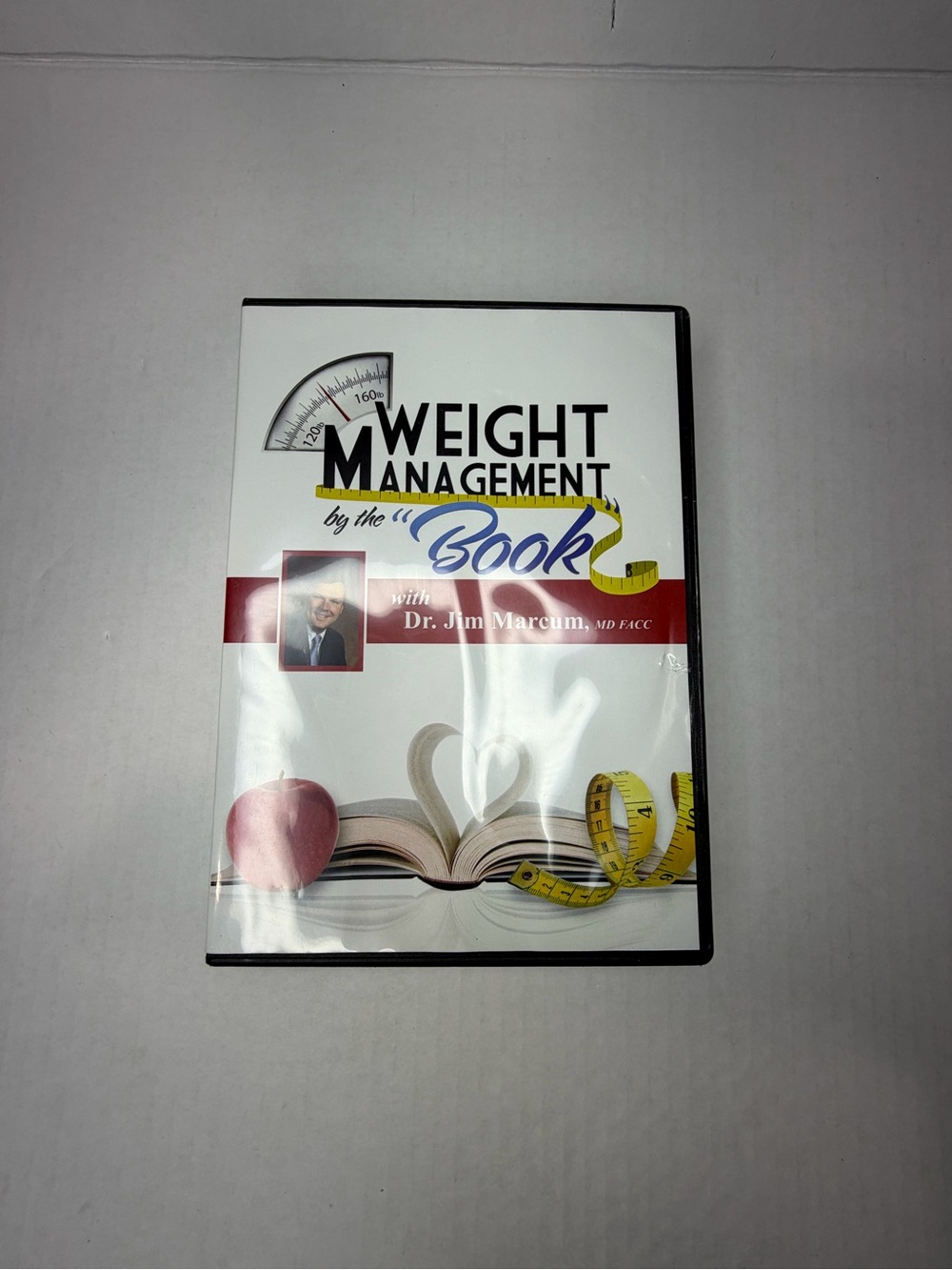 Weight Management by the Book DVD – White with Yellow and Red Accents